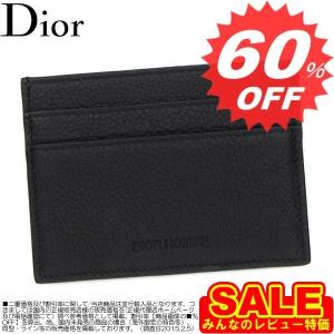 ディオール カードケース CHRISTIAN DIOR 2DSCH001 COMPACT CARD HOLDER 900 BLACK TAB  【型式】1001502001015｜oroshiya