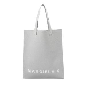 エムエム6メゾンマルジェラ バッグ トートバッグ MM6 MAISON MARGIELA  SB5WC0006 MILANO TOTE T9002 SILVER P5230 ポリエステル  比較対照価格37,400 円｜oroshiya