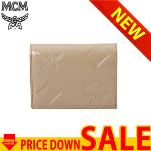 エムシーエム 財布 二つ折り財布 MCM AREN MYSDATA03 AREN FLAP WALLET/TRI-FOLD MINI I7001 IRISH CREAM    比較対照価格42,900 円｜oroshiya