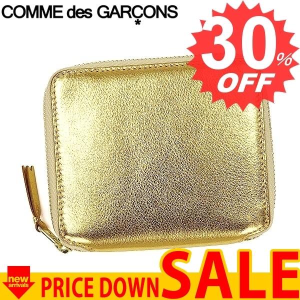 コムデギャルソン 財布 二つ折り財布 COMME DES GARCONS GOLD AND SILV...