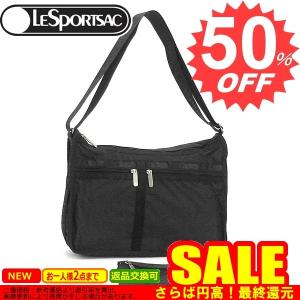 ◇レスポートサック ショルダーバッグ 無地　 LeSportsac 　ショルダーバッグ 7507　5982/5922 ブラック　black DELUXE EVERYDAY BAG　新作満載