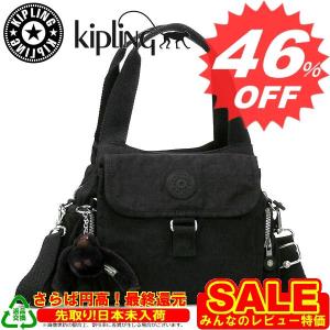 キプリング バッグ Kipling キプリング ハンドバッグ K13655 FAIRFAX ブラック 900　新作　満載　取扱店舗