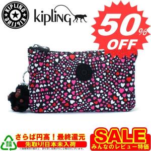 キプリング ポーチ Kipling キプリング ポーチ K10976 CREATIVITIL SWEET STUFF 177　新作　満載　取扱店舗｜oroshiya