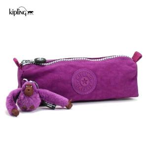 キプリング ペンシルケース Kipling キプリング ペンケース K01373 DEEP FUSHIA 217　新作　満載　取扱店舗｜oroshiya