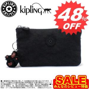 キプリング ポーチ Kipling キプリング ポーチ K13265 CREATIVITY L ブラック 900　新作　満載　取扱店舗｜oroshiya