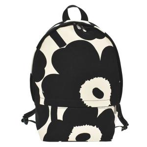 マリメッコ バッグ リュック・バックパック MARIMEKKO  91650 ENNI UNIKKO BACKPACK 192 BLACK/OFF-WHITE  コットン  比較対照価格40,700 円｜oroshiya