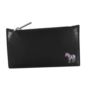 ポールスミス カードケース PAUL SMITH  M2A6389 MEN WALLET ZIP CC ZEBRA 79 BLACK CZEBRA   比較対照価格19,800 円｜oroshiya