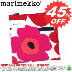 マリメッコ ポットホルダー MARIMEKKO PIENI UNIKKO 66431 1 WHITE/RED  【型式】4387026643133｜oroshiya