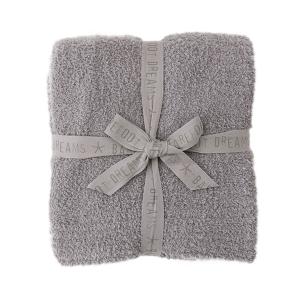 ベアフット ドリームズ ブランケット　毛布 BAREFOOT DREAMS  B503 COZYCHIC THROW  DOVE GRAY    比較対照価格31,900 円｜oroshiya