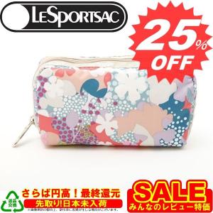 レスポ ポーチ LeSportsac ポーチ 6511 D205　コンフェッティフラワー　CONFETTI FLOWER｜oroshiya