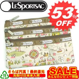 レスポ ポーチ LeSportsac ポーチ 7158　D221 ホームタウン HOME TOWN｜oroshiya