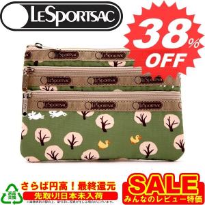 レスポ ポーチ LeSportsac ポーチ 7158 K087　アップルオーチャード　APPLE ORCHARD｜oroshiya