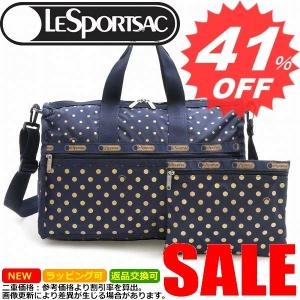 レスポートサック 新作 ボストンバッグ LESPORTSAC Midium Weekender 7184 D821 Sun Multi Navy｜oroshiya