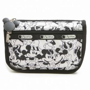 レスポートサック LeSportsac 7315-P928 TRAVEL COSMETIC ディズニー ポーチ ミッキー MICKEY LOVES MINNIE｜oroshiya