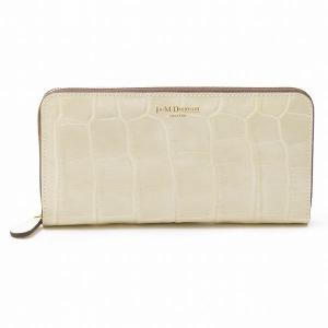 J&M DAVIDSON ELONGATED ZIP WALLET 長財布 1006 0300 レディース ラウンドファスナー クロコ J&Mデヴィッドソン｜oroshiya