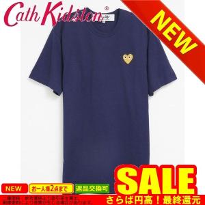 COMME des GARCONS AZ-T216 PLAY Tシャツ メンズ 男性用 NAVY×GOLD/コムデギャルソン｜oroshiya