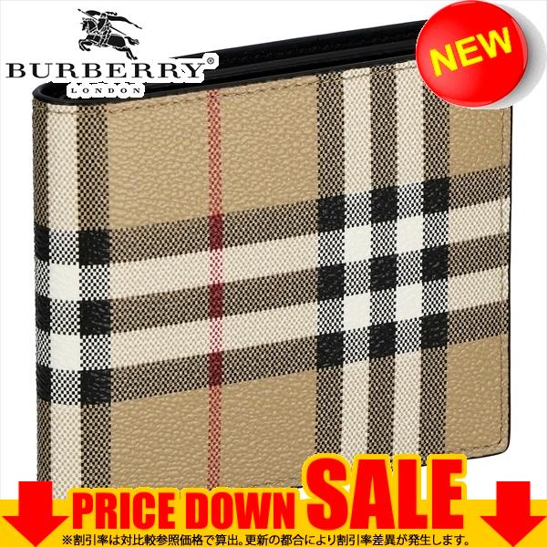 バーバリー 財布 二つ折り財布 BURBERRY 8069815 メンズ BURBERRY 8069...