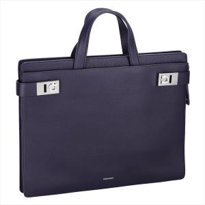 フェラガモ　トートバック フェラガモ Ferragamo トートバッグ メンズ ブラック 240842 NER