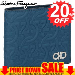 FERRAGAMO フェラガモ 財布 二つ折り財布 Ferragamo 661457 NER メンズ 