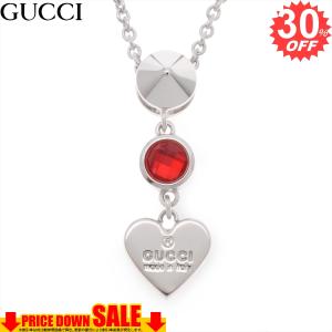 GUCCI（グッチ） ハート バタフライ ネックレス SV925 6.9g シルバー