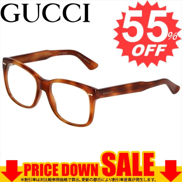 グッチ メガネ　眼鏡 GUCCI  GG0050S  005　 比較対照価格48,400 円