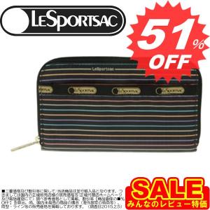 レスポートサック　新柄　財布　長札（ラウンドファスナー）　LESPORTSAC　LILY　6506　D244　Tight Rope print｜oroshiya