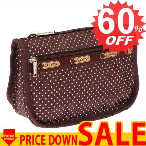 レスポートサック ポーチ LESPORTSAC 7315 D652 BURGUNDY PIN DOT 比較対照価格3,780 円｜oroshiya