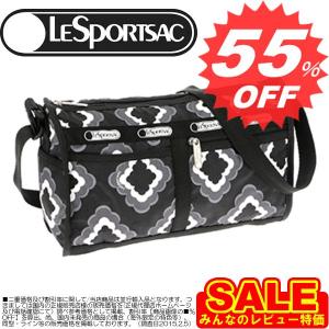 レスポートサック 新作 ショルダーバッグ LESPORTSAC Deluxe Shoulder Satchel 7519 D529 Infinity print｜oroshiya