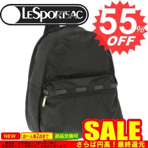 ◇ レスポートサック　新柄　リュック　バックパック　LESPORTSAC　Basic Backpack　7812　5922/5982　Black Solid｜oroshiya