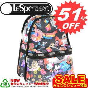 レスポートサック　新柄　リュック　バックパック　LESPORTSAC　Basic Backpack　7812　D265　Mojo Magic print｜oroshiya