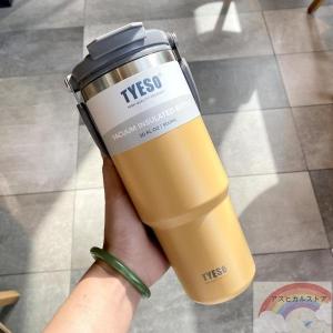 タンブラー TYESO ストロー付き 水筒 保...の詳細画像5