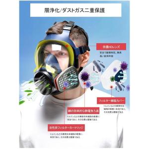 防塵マスク 防毒マスク 黄砂 塵 埃 悪臭防止...の詳細画像3