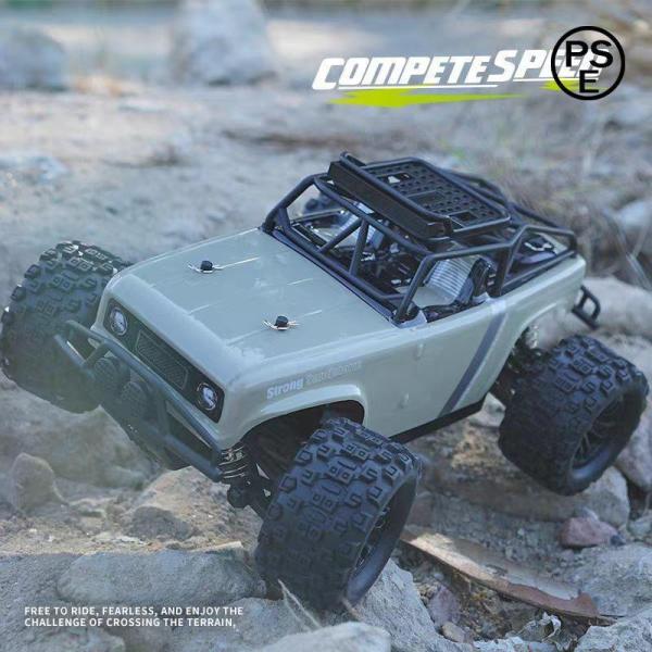 ラジコンカー オフロード 高速RCカー リモコンカー 50km/h 操作時間30分 2.4GHz 充...