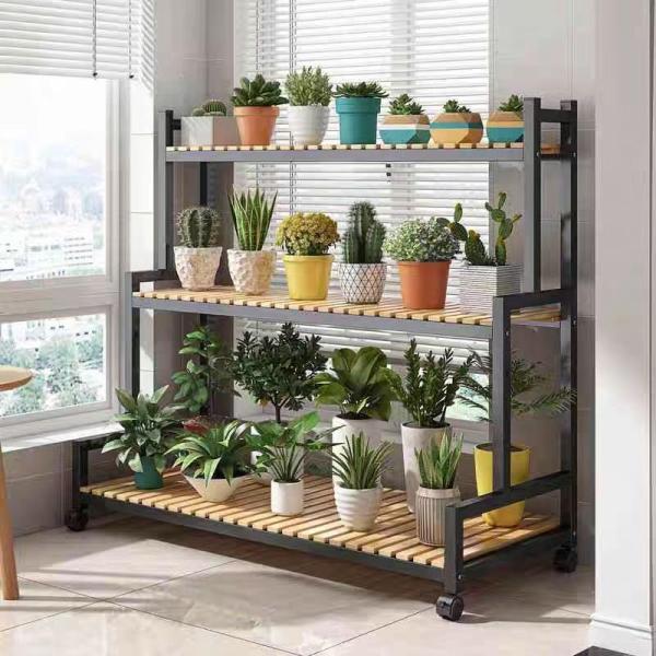 フラワースタンド プランタースタンド ガーデニング 棚屋外室内花台 ガーデンラック 観葉植物 台 植...