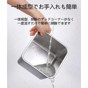 ステンレス角形調味容器家庭用商用鍋焼き食材ボト...の詳細画像4
