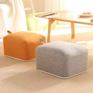 スツール 子ども スツール 子供の椅子 小さい椅子 デスクワーク 足置き フットレスト フロアクッション ベンチ こども 極厚 分厚い 座布団 高さ 20cm