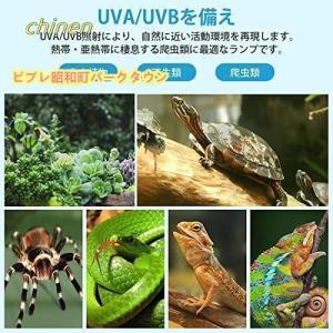 爬虫類ライト UVA+UVB タイマー 無段階...の詳細画像4