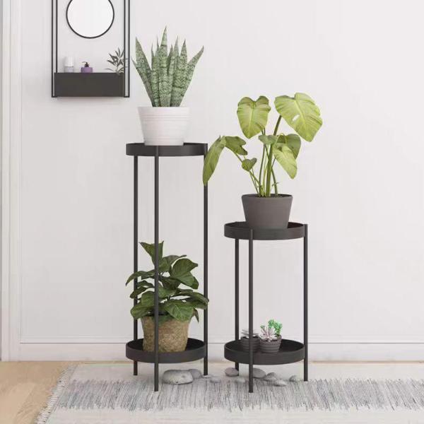 フラワースタンドアイアンゴールド花台玄関ラックプランタースタンドで観葉植物を上品に消毒スタンド用途に...