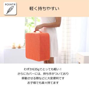 高反発スツールクッション 四角厚い座布団 大人...の詳細画像5
