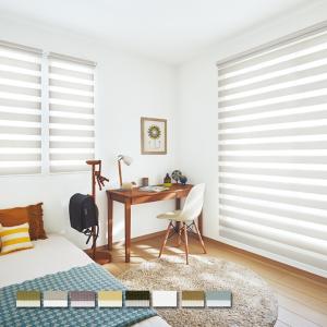 [TOSO] 調光 ロールスクリーン グレー 幅110 高さ170 正面付け TOSO コルトライン 調光ロールスクリーン オーダーメイド （ビジック