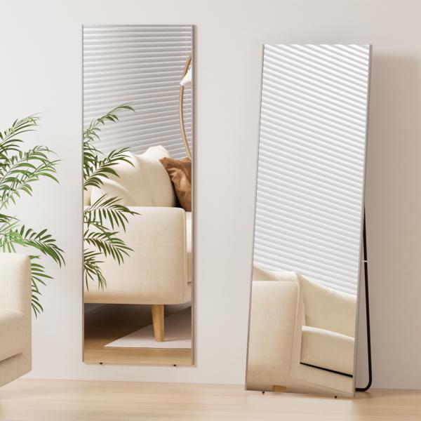 【★全商品ポイント5倍★】johnlife 割れない鏡 スタンドミラー 全身鏡 姿見鏡 軽量 壁掛け...