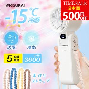 【SALE体感温度-12℃】手持ち扇風機 冷却プレート付 携帯扇風機 静音 ポータブル扇風機 手持ち ハンディファン 半導体冷凍チップ 冷風機 熱中症対策グッズ