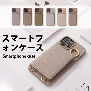 【日本監修 デザイン韓国から】iphone17 17e iphone16e 16pro ケース スマホショルダー カード収納 iphone15/14/13 シストラップ スマホケース 肩掛け ミラー付