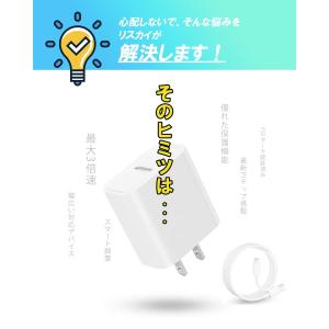 充電アダプター PD 急速充電器 iPhone...の詳細画像3