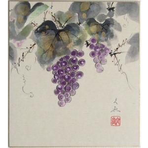 欄間額 扁額 横額 七福神 肉筆 江川香夕画 4.0尺 縦47.3cm×横123.8cm