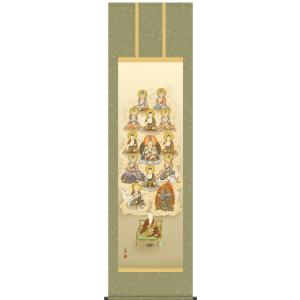 掛軸 赤富士 東村 (掛け軸 尺五立) 幅54.3cm×丈185cm : 大瑠堂 - 通販