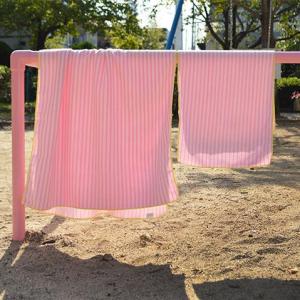 バスタオル NEW マイクロファイバー ストライプ タオル 送料無料