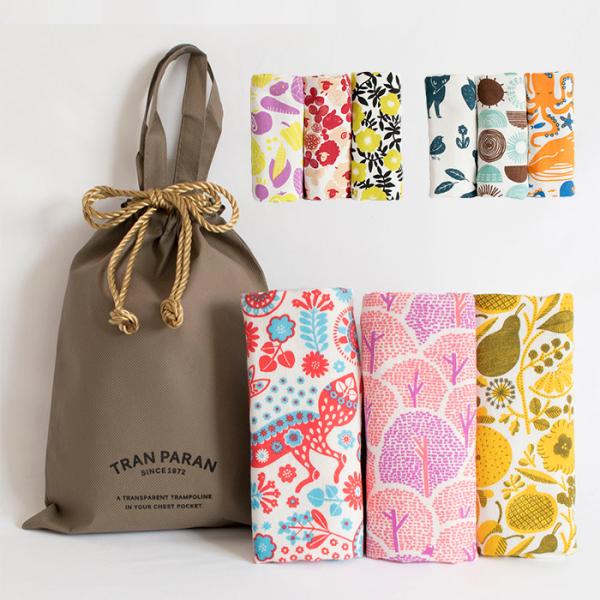 (ギフト) ガーゼタオル フェイスタオル 3枚セット パレットガーゼタオル ※ラッピング付き 送料無...