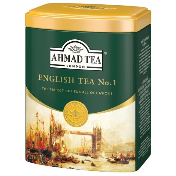 AHMAD TEA (アーマッドティー) イングリッシュティー No.1 200g 缶 [ 英国ブラ...
