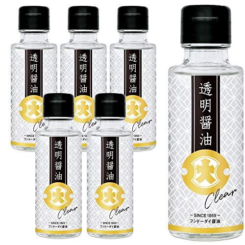 フンドーダイ 透明醤油 100ml 瓶 (6本)